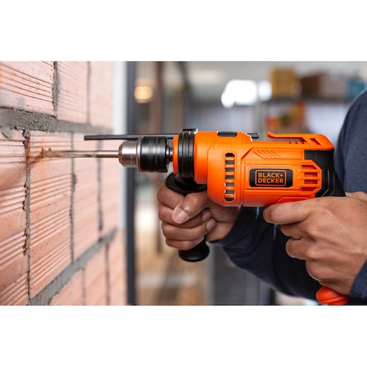 BD application of impact drill 