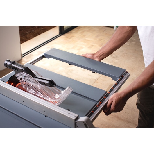 BD feature of table saw