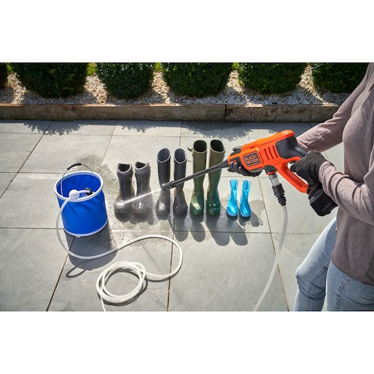 Lavadora a Presión 350 PSI Inalambrica