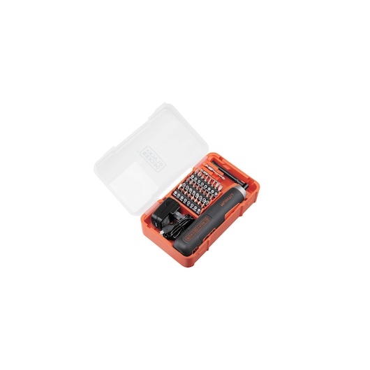 Atornillador inteligente 4V máx., ion-litio + 27 accesorios